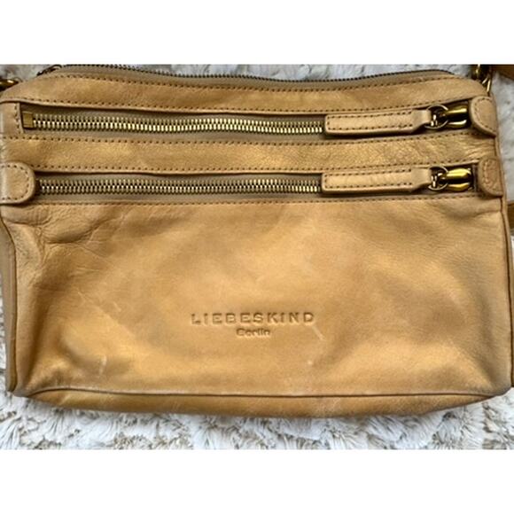 LEIBESKIND *Rare* Soft Leather Crossbody Clutch Shoulder Purse Bag - Picture 8 of 8